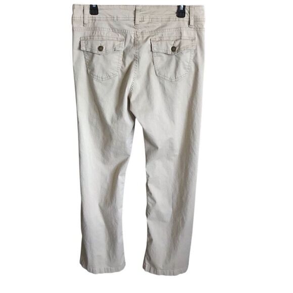 Kim Rogers blue Capri cropped SZ 10 straight leg comforter waist New with tags - Picture 2 of 4